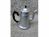 Aluminum teapot USSR coffee beaker samant vintage