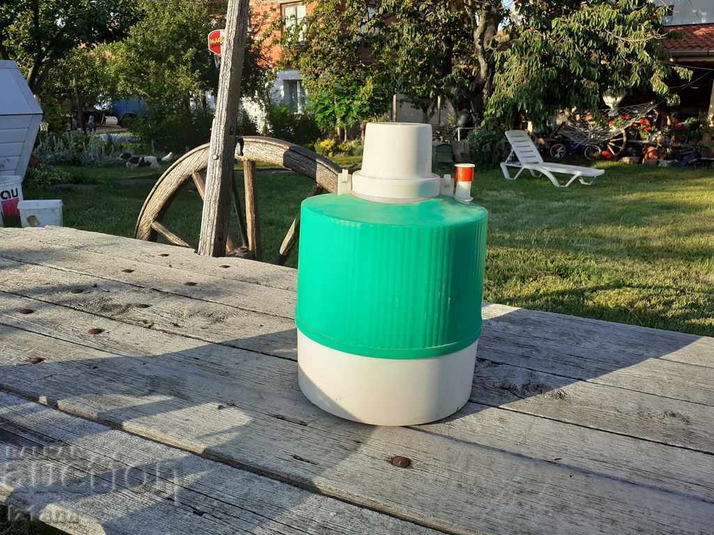 An old thermos An old thermos