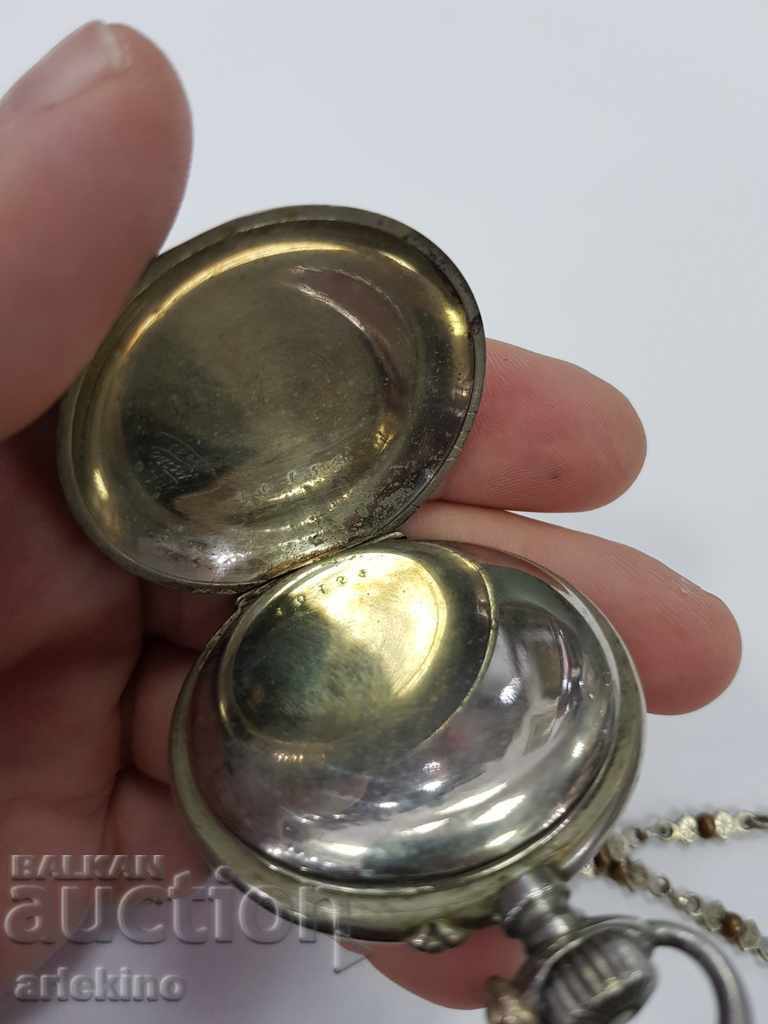 Rare interesting pocket watch POSTALA with shuttle - 6 Rare interesting pocket watch POSTALA with shuttle - 6