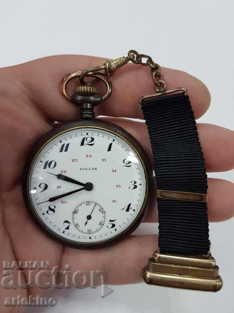 Интересен джобен часовник DOLLAR с шатлен