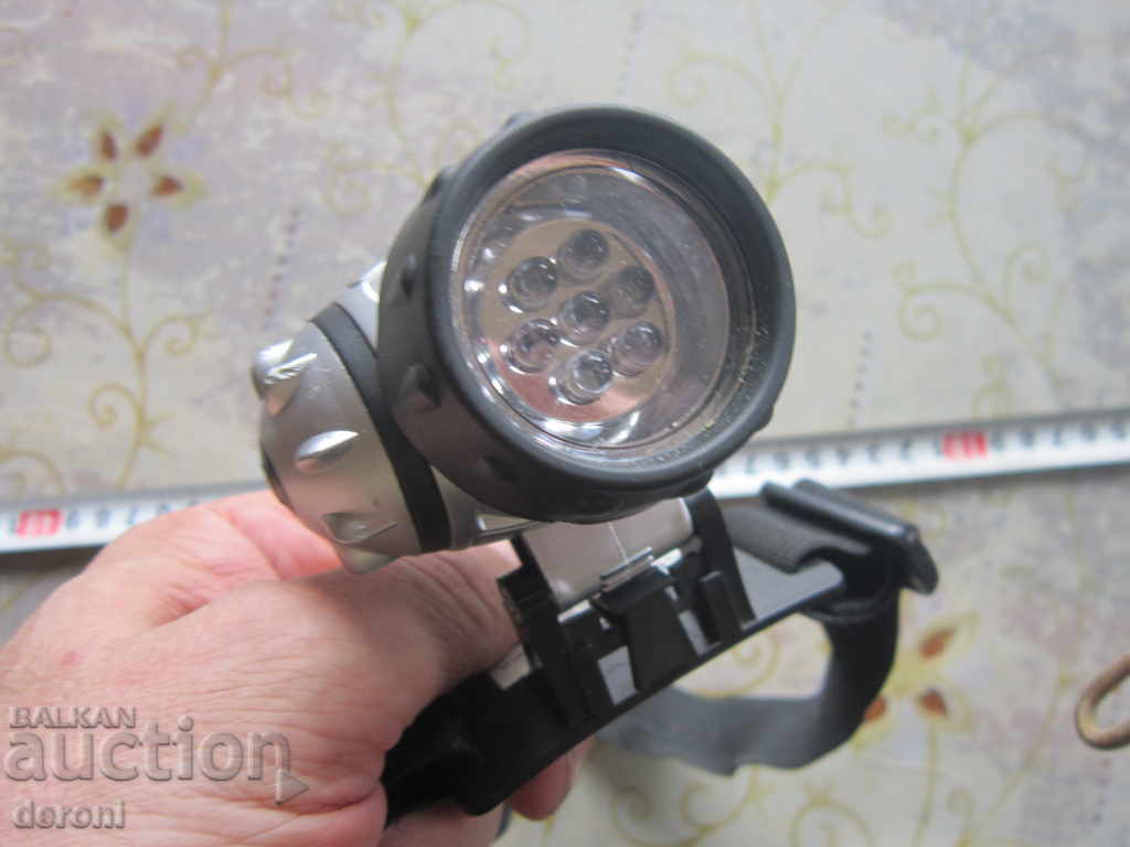 Great flashlight JMV headlamp with price 10.00 BGN | € 5.11