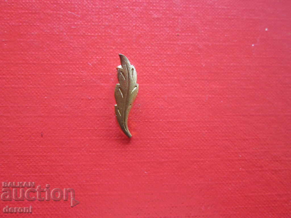Delivery of Great gilded hunting badge feather badge Delivery of Great gilded hunting badge feather badge