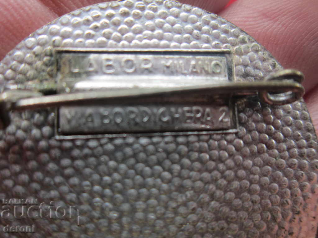 Unique large badge Labor Milano enamel badge - 5 Unique large badge Labor Milano enamel badge - 5