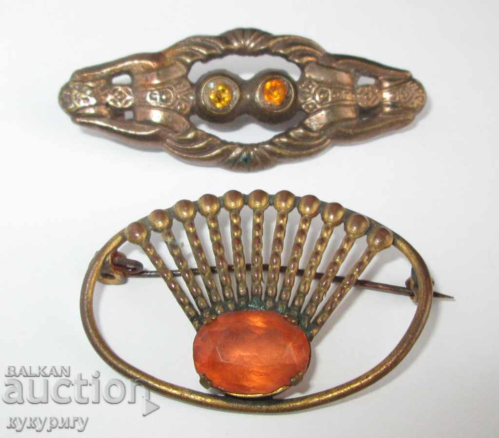 Delivery of Lot of 5 antique old brooches old women's jewelry brooch Delivery of Lot of 5 antique old brooches old women's jewelry brooch