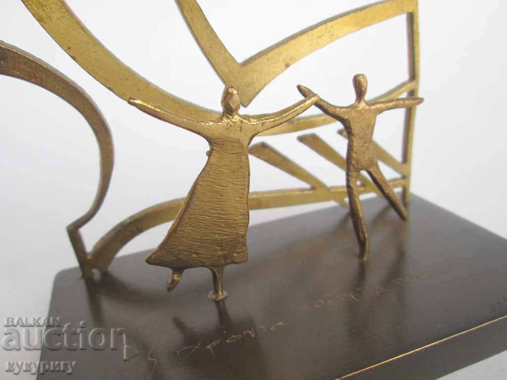 Art suport pentru cărți de vizită suport pentru cărți de vizită sculptură din bronz cu preț 45.00 BGN | € 23.01