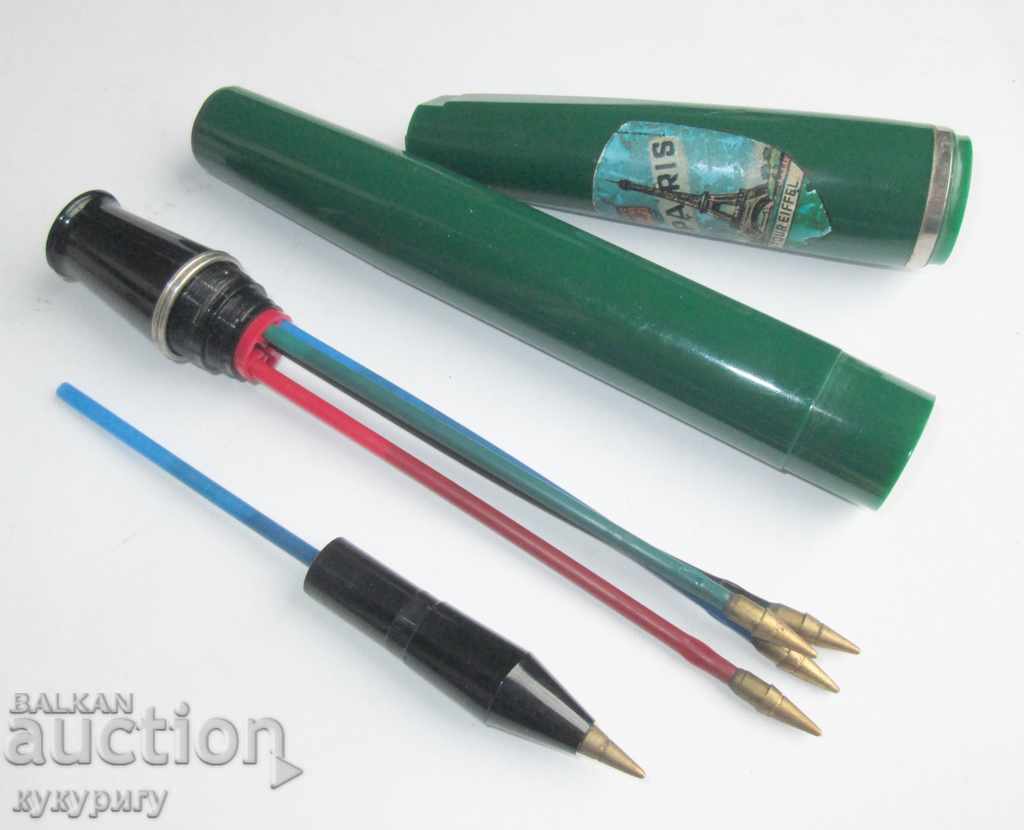 Auction Collectible huge big old ballpoint pen PARIS Auction Collectible huge big old ballpoint pen PARIS