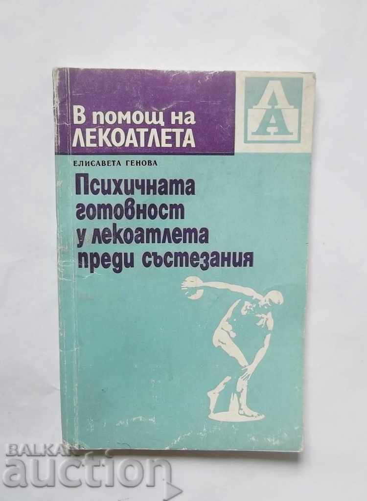 The mental readiness of the athlete before the 1975 competitions.