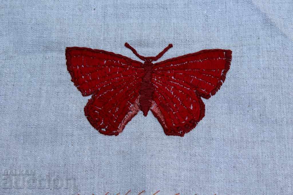 OLD EMBROIDERY TAPESTRIES - 6 OLD EMBROIDERY TAPESTRIES - 6