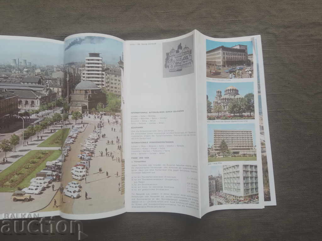 Brochure Balkantourist Bulgaria NRB with price 10.00 BGN | € 5.11 Brochure Balkantourist Bulgaria NRB with price 10.00 BGN | € 5.11