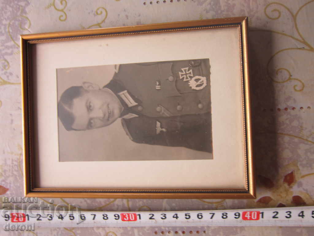Old photo German officer General picture with price 85.00 BGN | € 43.46 Old photo German officer General picture with price 85.00 BGN | € 43.46
