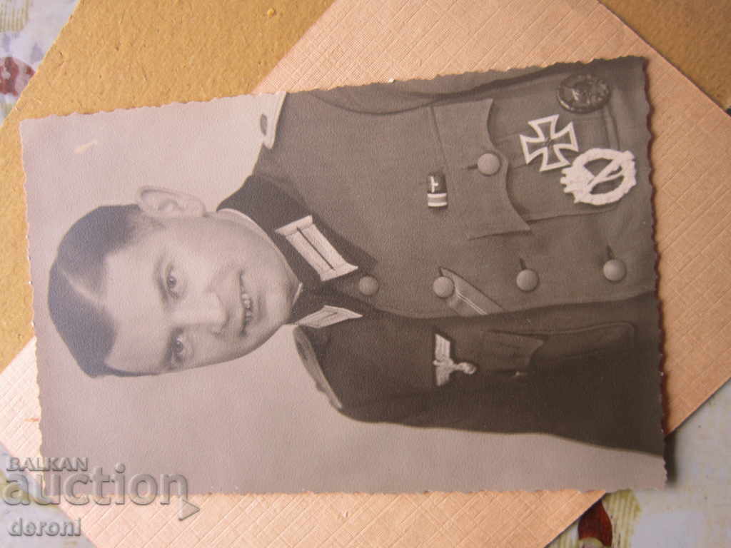Auction Old photo German officer General picture Auction Old photo German officer General picture
