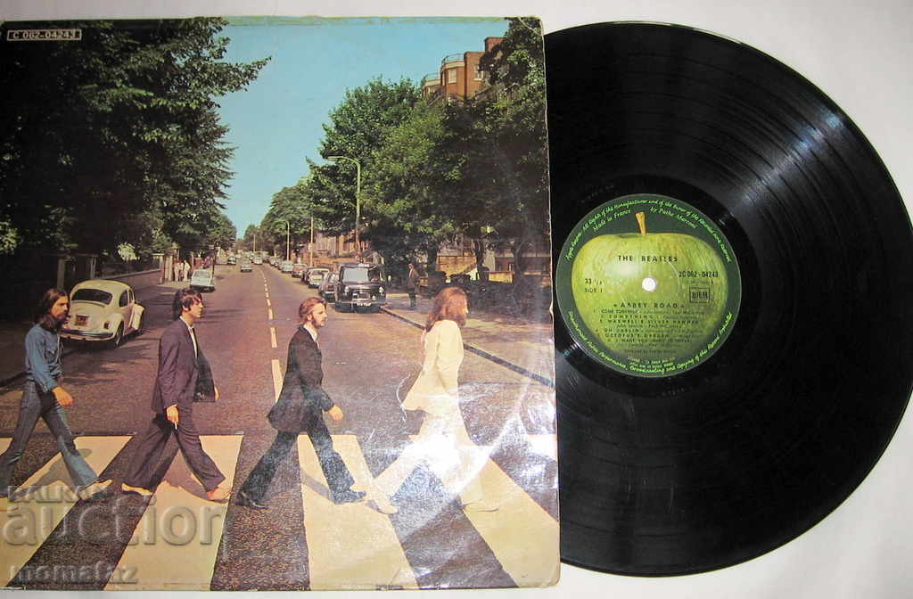 Auction The Beatles Abbey Road Apple record LP -2C062-04243 1969 FR Auction The Beatles Abbey Road Apple record LP -2C062-04243 1969 FR