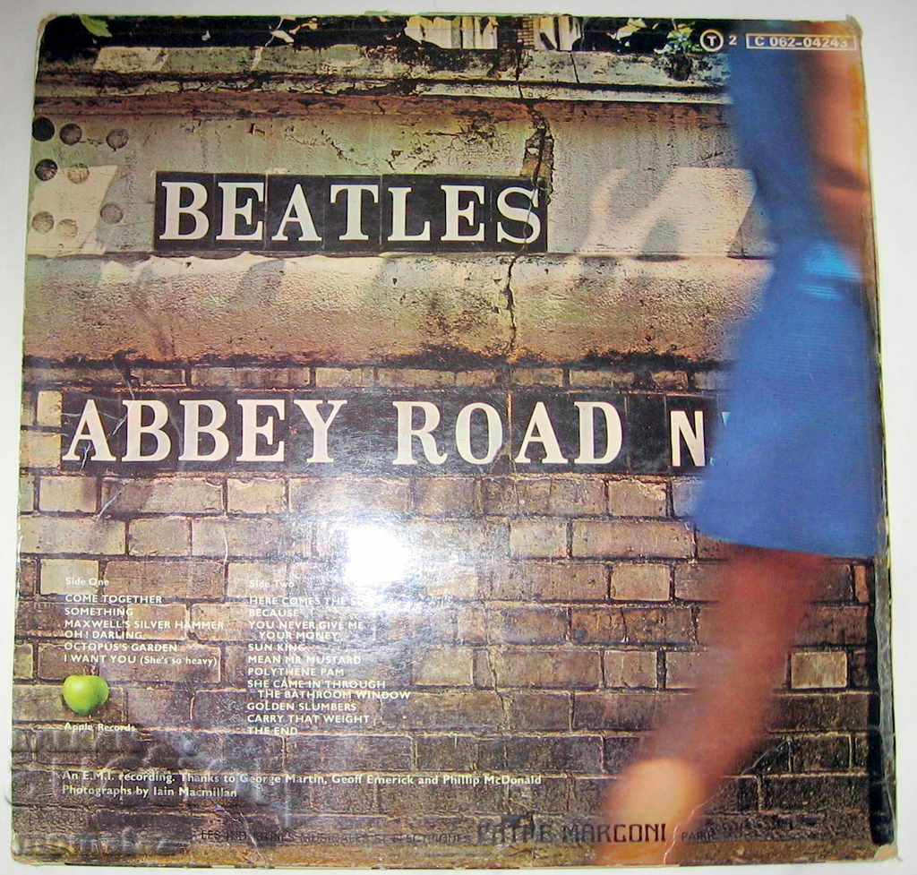 The Beatles Abbey Road Apple record LP -2C062-04243 1969 FR - 6 The Beatles Abbey Road Apple record LP -2C062-04243 1969 FR - 6