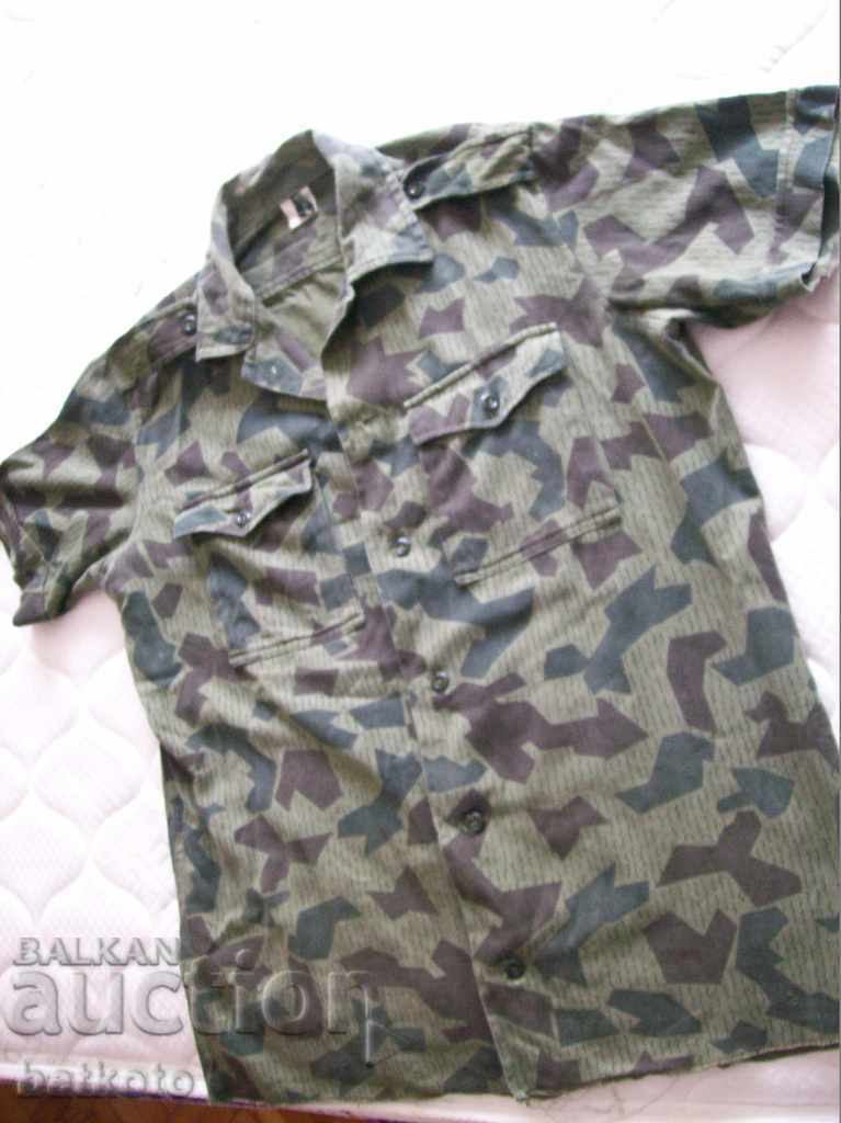 Cotton camouflage shirt