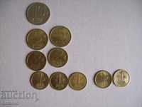 Лот перфектни монети от 1992 г.