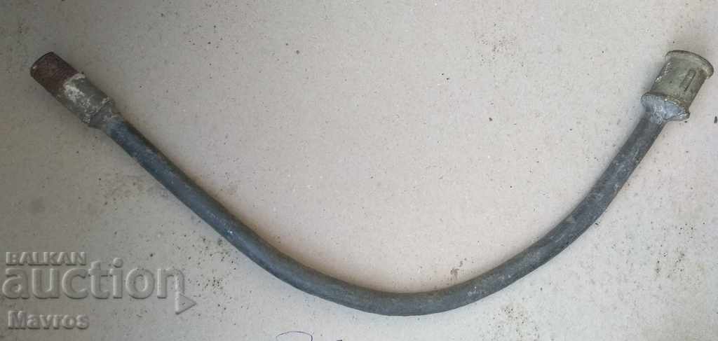 Για ρετρό χυτοσίδηρο WC δεξαμενή - σωλήνας μολύβδου + πλαστικό. ανταλλακτικά