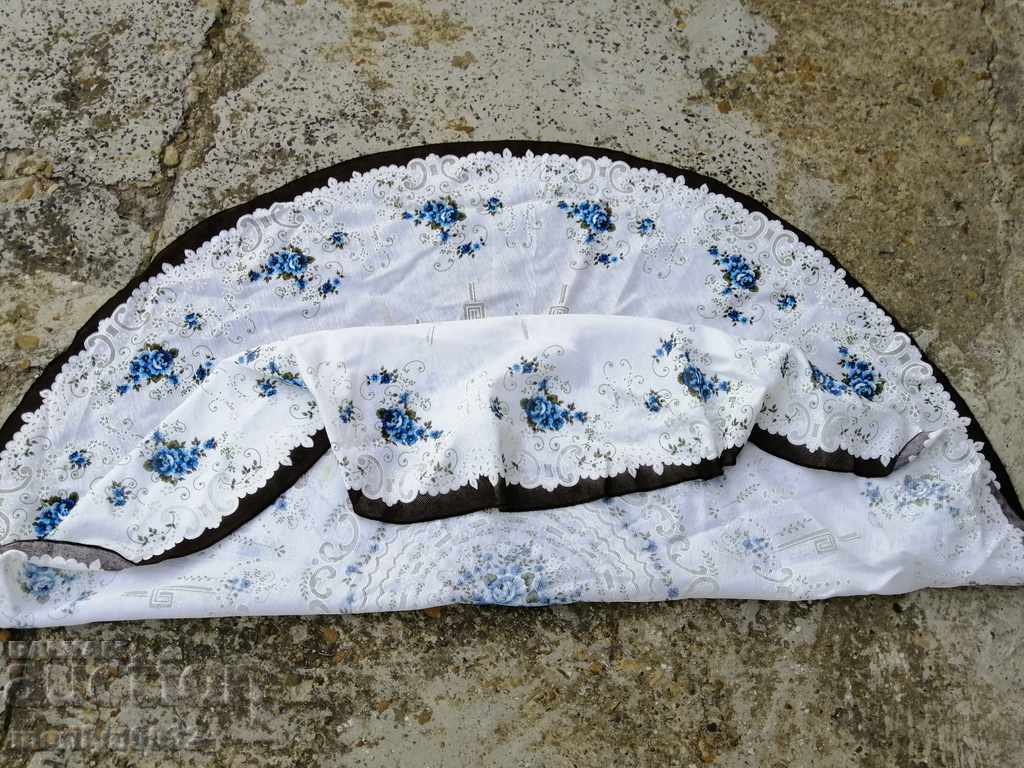 Old tablecloth, doily, checkered, towel - 6