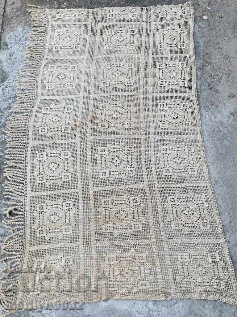 Стара Кувертюра покривка за легло миндер шарения килим