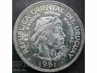 Уругвай 10 песос 1961