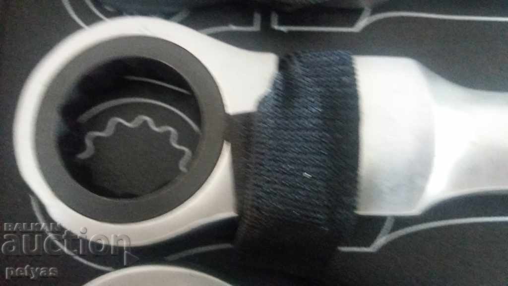 Set de chei cu clichet de la 6 mm la 32 mm KraftRoyal - 6