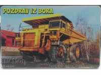 Magnet camion minier DIRT - oraș Bor / Serbia