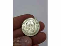 Collectible silver German coin 5 stamps 1935