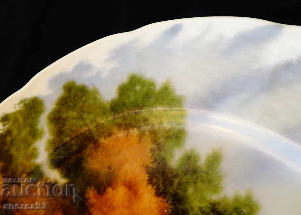 Plate, plate, panel, Chinese Jingdezhen porcelain. with price 39.00 BGN | € 19.94
