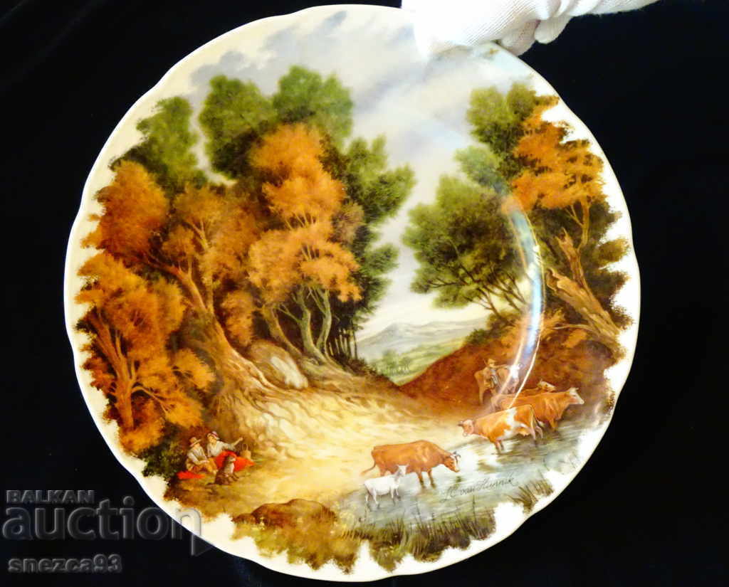 Auction  Plate, plate, panel, Chinese Jingdezhen porcelain.