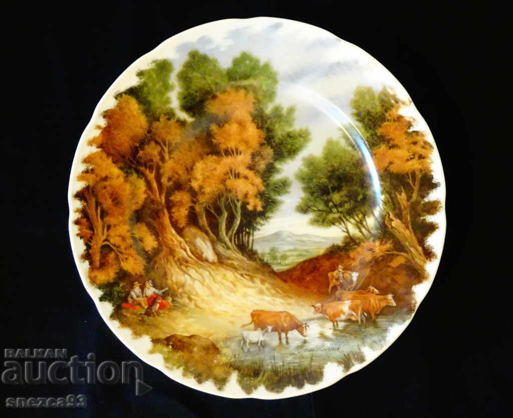 Plate, plate, panel, Chinese Jingdezhen porcelain. - 5