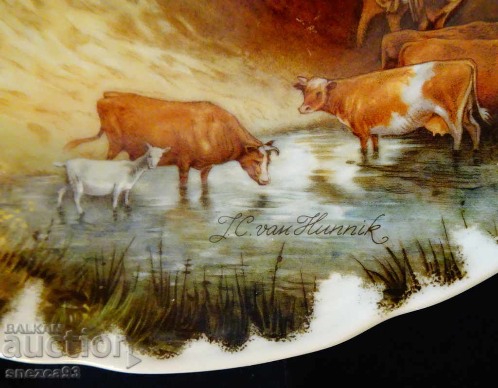 Plate, plate, panel, Chinese Jingdezhen porcelain. - 6