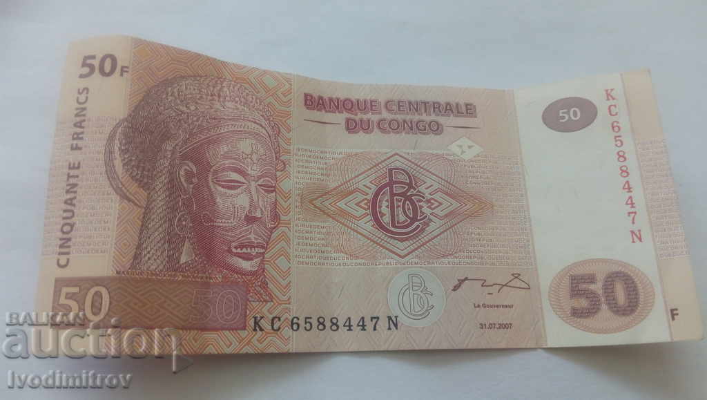 Congo 50 de franci