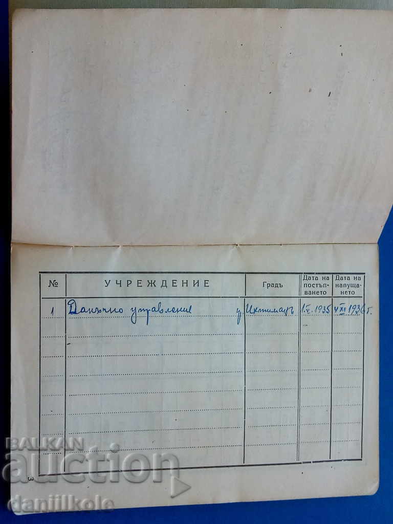 Auction * $ * Y * $ * MEMBERSHIP BOOK № 993 - 1936 * $ * Y * $ * Auction * $ * Y * $ * MEMBERSHIP BOOK № 993 - 1936 * $ * Y * $ *