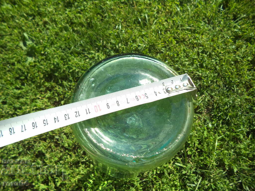 LARGE OLD GLASS BOTTLE - DAMADJANA - 5 LARGE OLD GLASS BOTTLE - DAMADJANA - 5