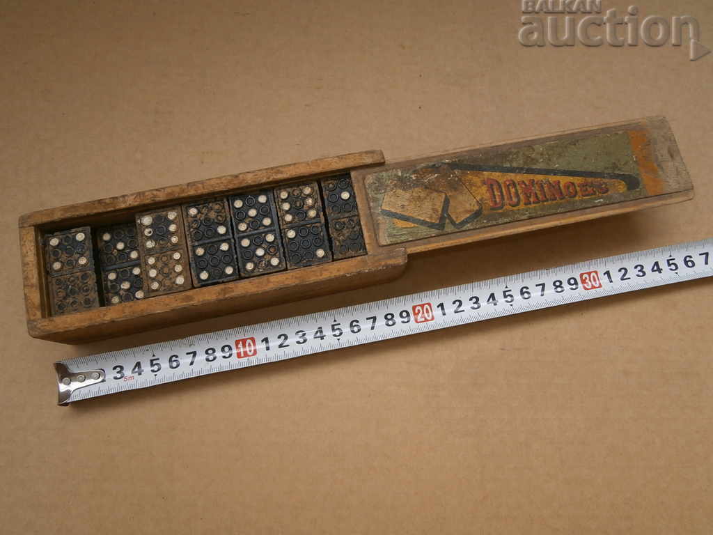 old German dominoes are entirely wooden WW2 WWII with price 31.00 BGN | € 15.85