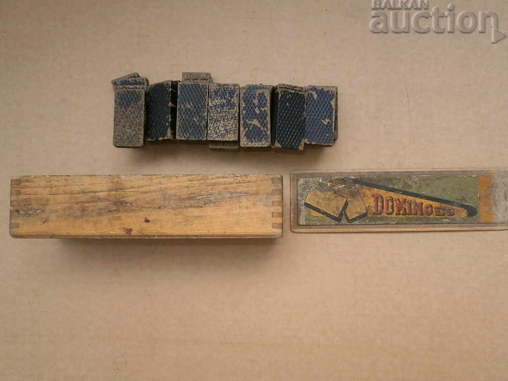 Auction  old German dominoes are entirely wooden WW2 WWII