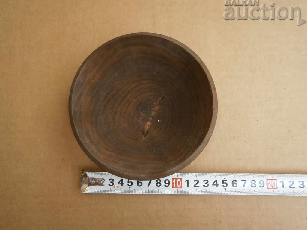 αντίκες μικρό ξύλινο μπολ δοχείο τροφίμων - 5 αντίκες μικρό ξύλινο μπολ δοχείο τροφίμων - 5