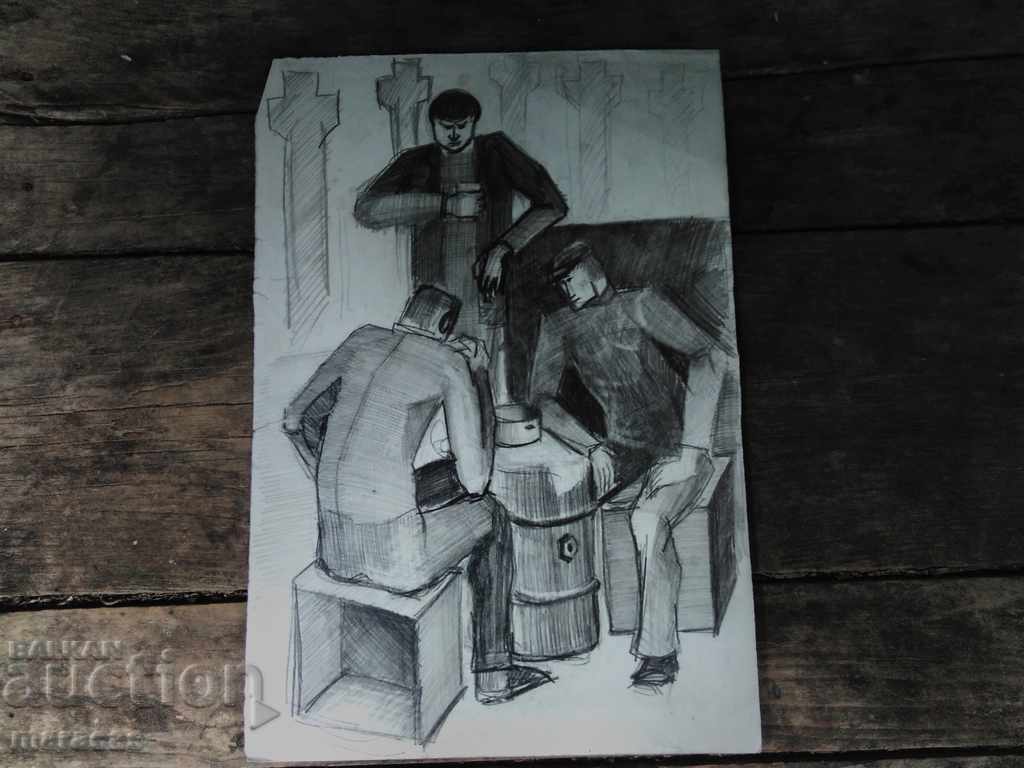 Auction Pencil drawings Auction Pencil drawings