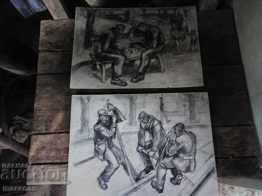 Pencil drawings with price € 51.13 | 100.00 BGN