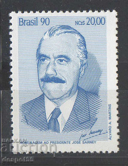 1990. Brazilia. În onoarea lui Jose Sarny, președinte pensionar.