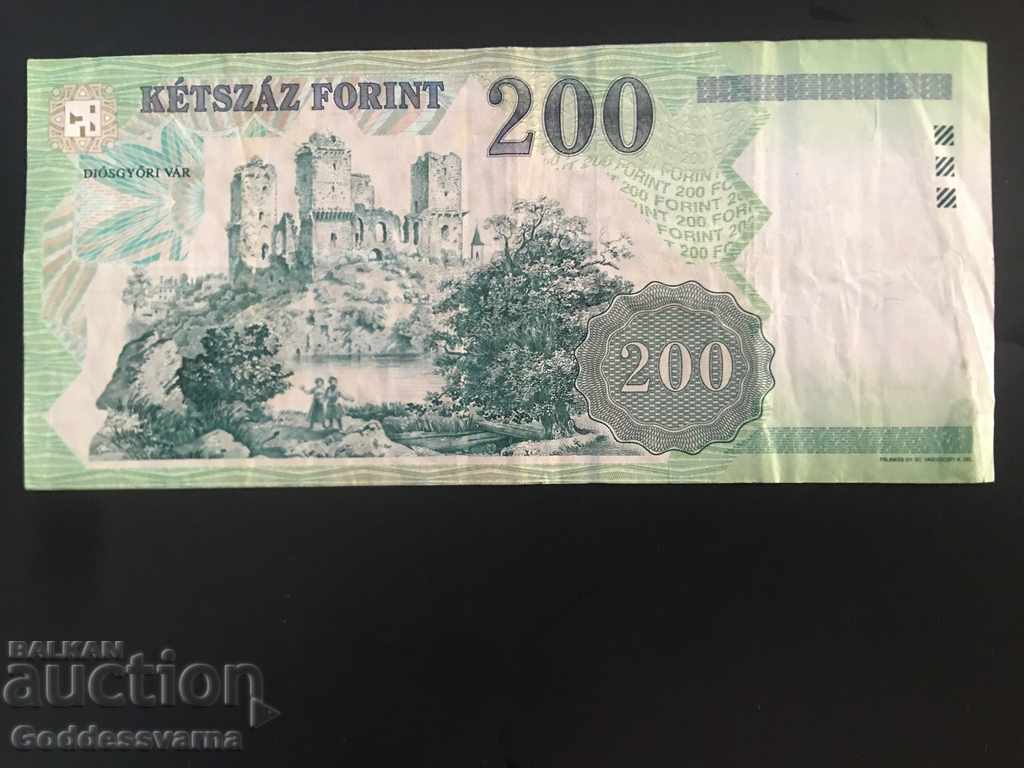 Hungary 200 Forint 1998 Pick 178 Ref 4370 with price 2.50 BGN | € 1.28 Hungary 200 Forint 1998 Pick 178 Ref 4370 with price 2.50 BGN | € 1.28