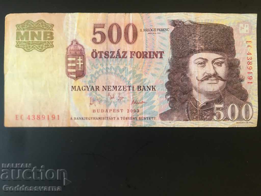 Ουγγαρία 500 Forint 1998 Επιλέξτε 179 Ref 9191