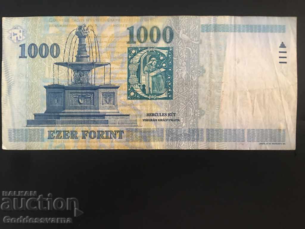 Hungary 1000 Forint 1998 Pick 180 Ref 0781 with price 12.00 BGN | € 6.14 Hungary 1000 Forint 1998 Pick 180 Ref 0781 with price 12.00 BGN | € 6.14