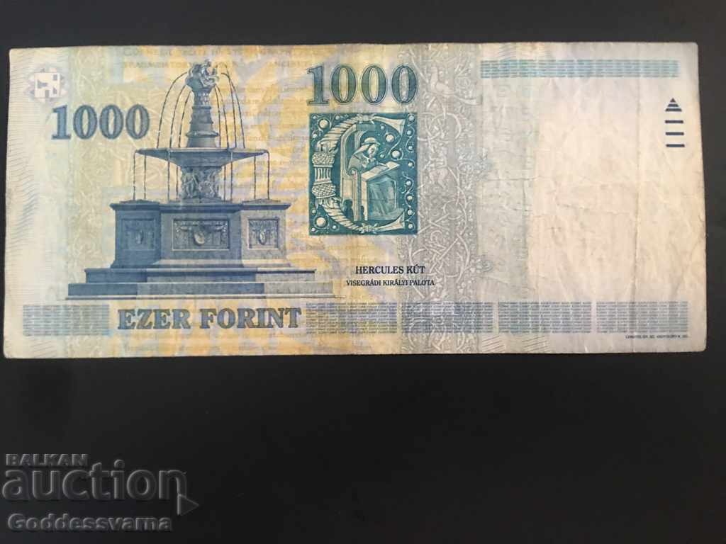 Hungary 1000 Forint 1998 Pick 180 Ref 7082 with price 12.00 BGN | € 6.14 Hungary 1000 Forint 1998 Pick 180 Ref 7082 with price 12.00 BGN | € 6.14