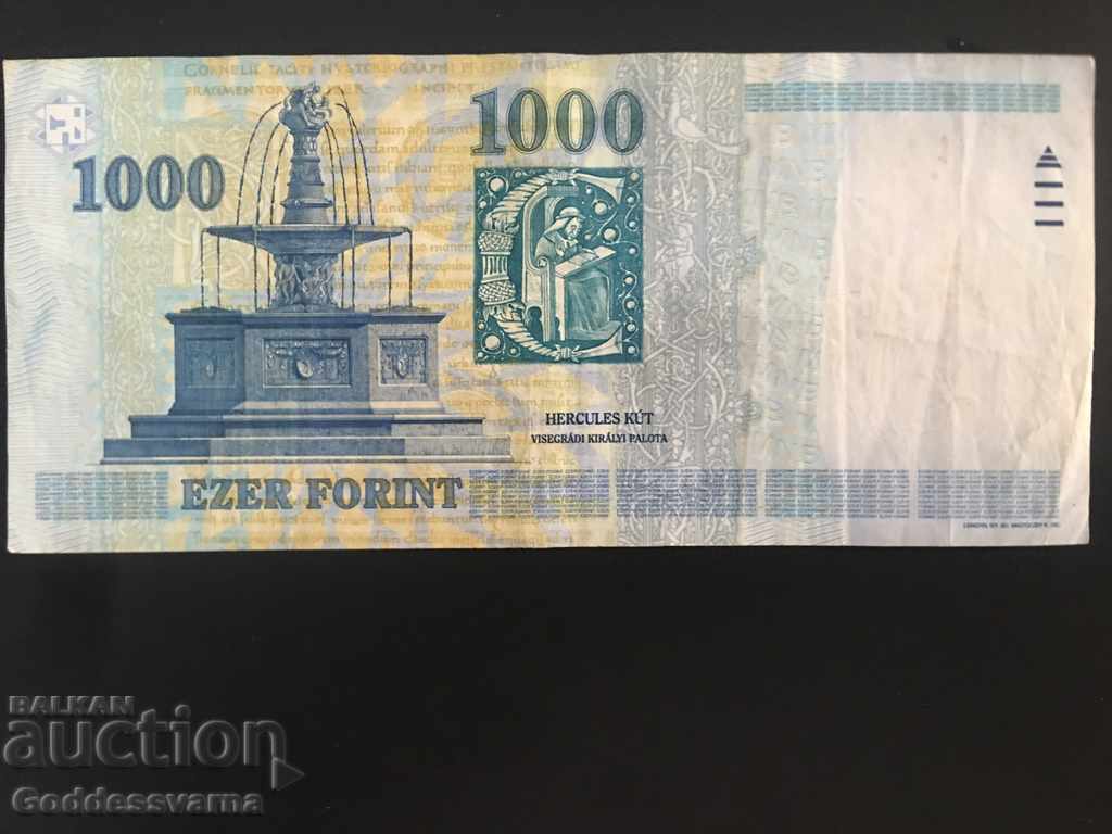 Hungary 1000 Forint 1998 Pick 180 Ref 0548 with price 12.00 BGN | € 6.14 Hungary 1000 Forint 1998 Pick 180 Ref 0548 with price 12.00 BGN | € 6.14