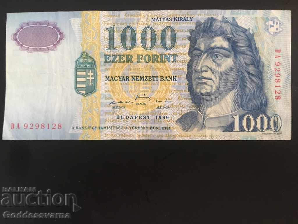 Hungary 1000 Forint 199 Pick 180 Ref 8128