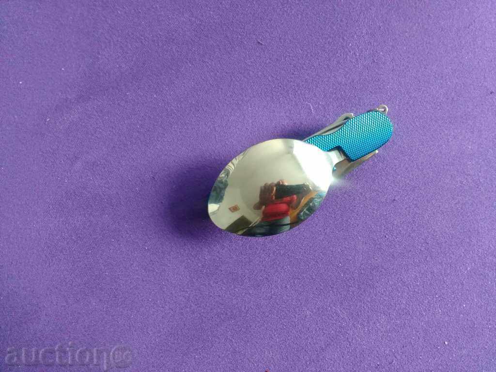 Combi knife + spoon, fork, 9 in 1 opener with price 9.50 BGN | € 4.86 Combi knife + spoon, fork, 9 in 1 opener with price 9.50 BGN | € 4.86