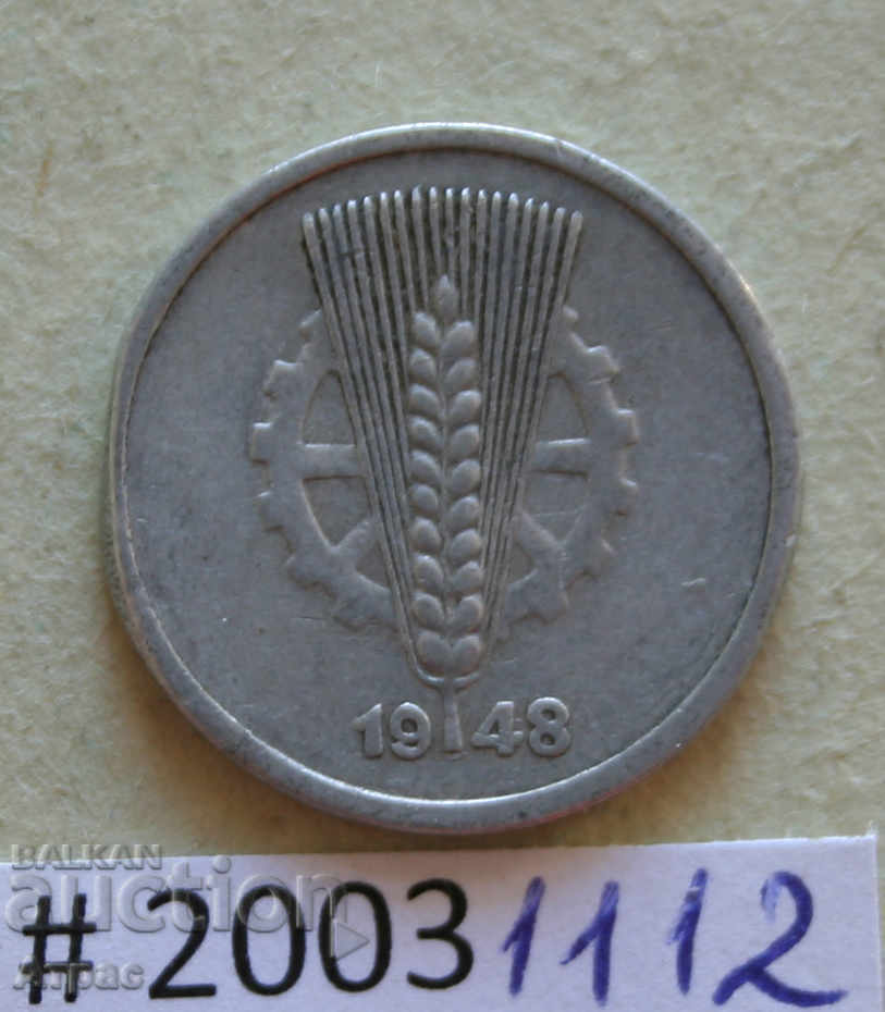 5 pfennig 1948 GDR με τιμή € 0.36 | 0.70 BGN