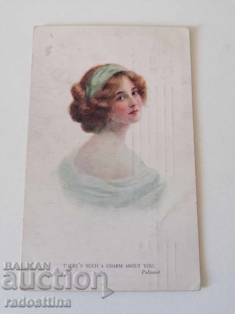 Old color card 1914. For Ruse