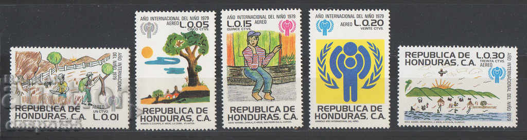 1980. Honduras. Anul internațional al copilului 1979.