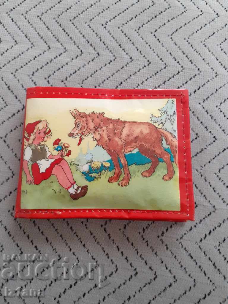 Old children's purse Little Red Riding Hood